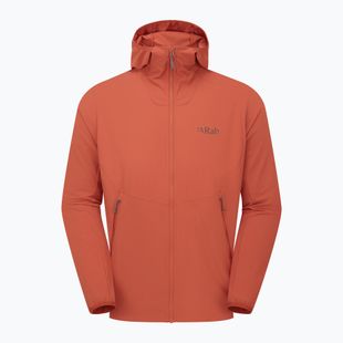 Куртка софтшел чоловіча Rab Borealis Hoody tuscan red