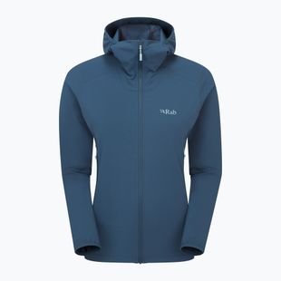 Куртка софтшел жіноча Rab Borealis Hoody tempest blue