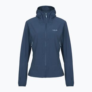 Куртка софтшел жіноча Rab Borealis Hoody tempest blue