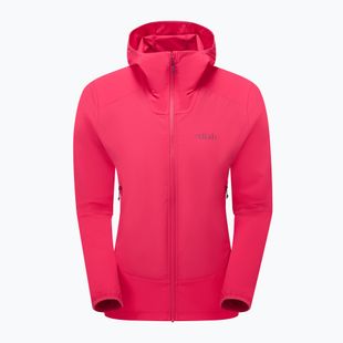 Куртка софтшел жіноча Rab Borealis Hoody watermelon