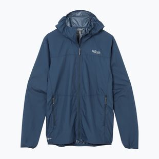 Куртка вітровка чоловіча Rab Windgather Hoody tempest blue