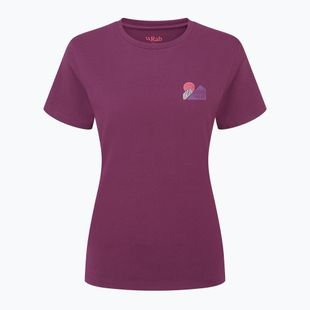 Футболка жіноча Rab Tuku Vista Tee mulberry