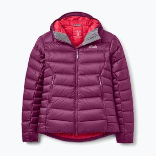 Пуховик жіночий Rab Electron Pro Hoody mulberry