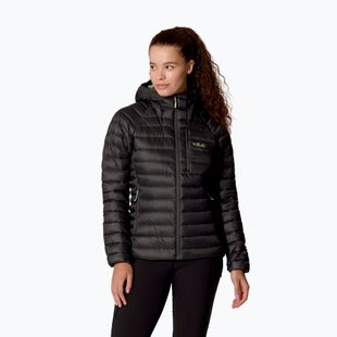Пуховик жіночий Rab Microlight Alpine Hoody graphene