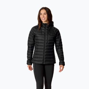 Пуховик жіночий Rab Microlight Alpine Hoody black