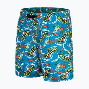 Шорти для плавання дитячі Boys Printed 15" Watershort Bolt/bright yellow/salso/lawn