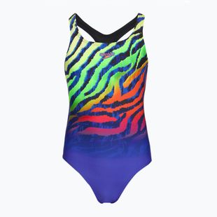 Купальник суцільний дитячий Speedo Digital Placement Medalist blue/green