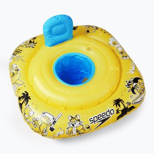 Круг для плавання для немовлят Speedo Character Swim Seat 0-1 з сидінням yellow/blue