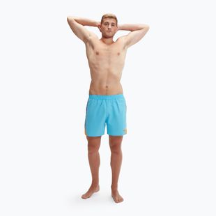 Шорти для плавання чоловічі Speedo Hyperboom Splice 16" picton blue/true cobalt/mandarin peel