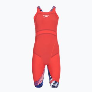 Купальник Speedo Fastskin LZR Ignite Kneeskin flame red/bolt/white