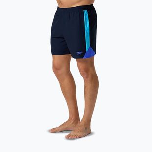 Шорти для плавання чоловічі Speedo HyperBoom Splice 16" true navy/berry