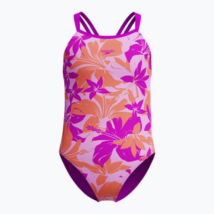 Купальник суцільний дитячий Speedo Printed Twinstrap diva