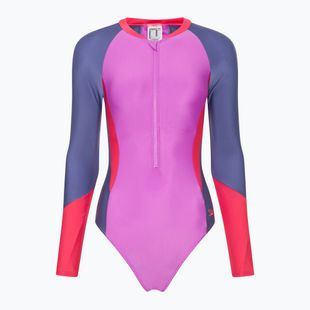 Купальник суцільний жіночий Speedo Colour Block neon violet