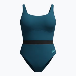 Купальник суцільний жіночий Speedo Shaping LuniaGlow One Piece dark teal