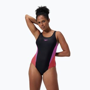 Купальник суцільний жіночий Speedo Colourblock 2.0 neon violet