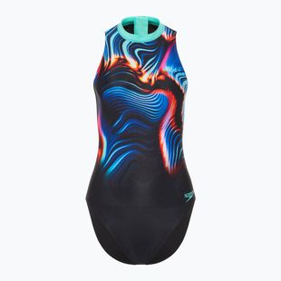 Купальник суцільний жіночий Speedo Printed Hydrasuit speedo black