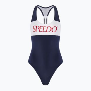 Купальник суцільний жіночий Speedo Colourblock Racerback peacoat