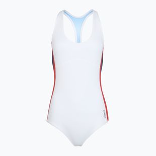 Жіночий суцільний купальник Speedo Jetstream Boyleg bright white
