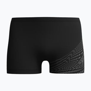 Плавки-боксерки чоловічі Speedo Medley Logo Aquashort black/usa charcoal