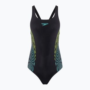 Купальник суцільний Speedo Placement Muscleback hyper yellow