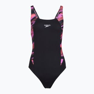 Купальник суцільний жіночий Speedo HyperBoom Splice Muscleback neon violet