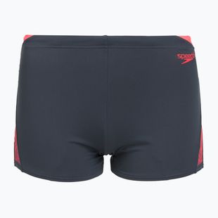 Плавки чоловічі Speedo Hyper Boom Splice grey lead/neon coral
