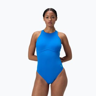 Купальник суцільний жіночий Speedo Racer Zip with Built in Swim Bra lagoon blue