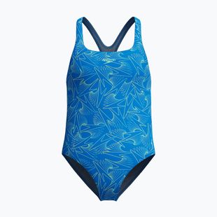 Купальник суцільний дитячий Speedo HyperBoom Allover Medalist lagoon blue/celeste