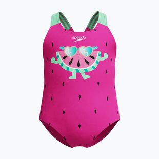 Купальник суцільний дитячий Speedo Digital Printed neon bubblegum