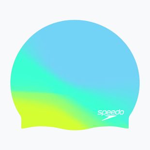 Шапочка для плавання дитяча Speedo Multi Colour Silicone Junior angelic blue/fish tank/bitter melon