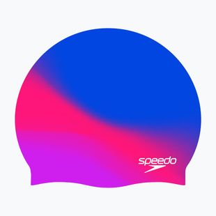 Шапочка для плавання дитяча Speedo Multi Colour Silicone Junior deep saphhire/margarita pink/neon jelly