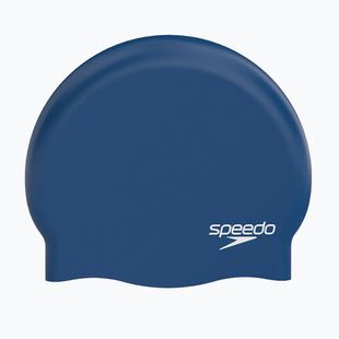 Шапочка для плавання Speedo Plain Moulded Silicone navy