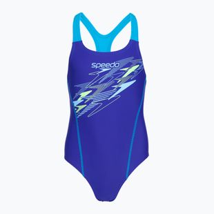 Купальник суцільний дитячий Speedo Medley Logo Medalist sapphire/mayan blue