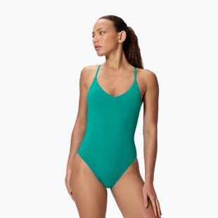 Купальник суцільний жіночий Speedo Solid V-Neck peacock teal