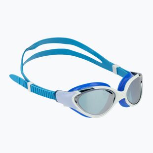 Окуляри для плавання жіночі Speedo Biofuse 2.0 Mirror light honeydew/cobalt/silver mirror