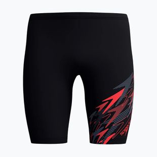 Плавки чоловічі Speedo Medley Logo Jammer anthracite/hrr