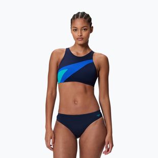 Купальник роздільний жіночий Speedo Hyperboom Butterfly Back peacoat/deep sapphire