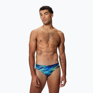 Плавки чоловічі Speedo Hyperboom Print Brief 2.5" peacoat/deep sapphire