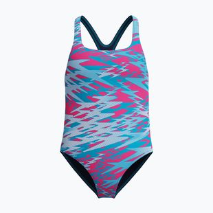 Купальник суцільний дитячий Speedo Hyperboom Print Medalist margarita pink