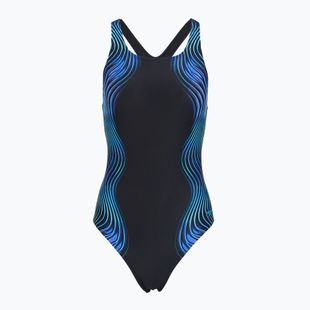 Купальник суцільний жіночий Speedo Print Medalist anthracite