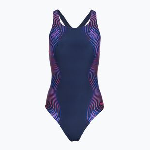 Купальник суцільний жіночий Speedo Print Medalist peacoat
