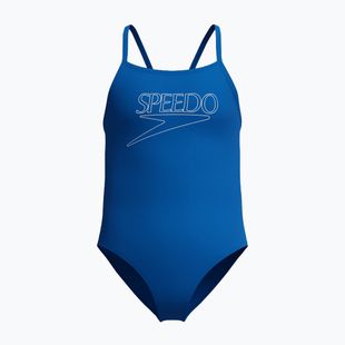 Купальник суцільний дитячий Speedo Endurance+ Logo Thinstrap turkish sea