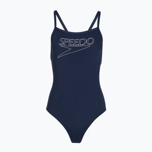 Купальник суцільний дитячий Speedo Endurance+ Logo Thinstrap peacoat