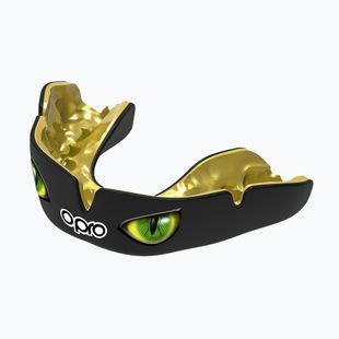 Захист щелепи Opro Instant Custom Fit Eyes чорний/зелений