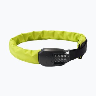 Велосипедний замок Hiplok Spin неоново-жовтий