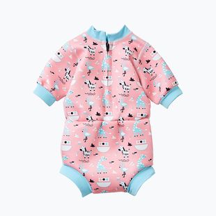 Гідрокостюм дитячий Splash About Happy Nappy Arka Niny 1mm рожевий HNWNAL