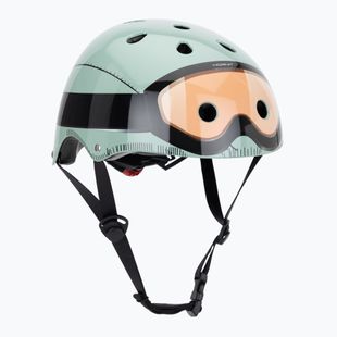 Дитячий велосипедний шолом Hornit Military м'ятний