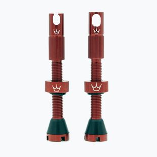 Набір клапанів presta Peaty's X Chris King Mk2 Tubeless Valves PTV2-42-RED-12 червоний 83776
