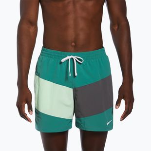 Шорти для купання чоловічі Nike Multi Logo Vortex 5" Volley bicoastal