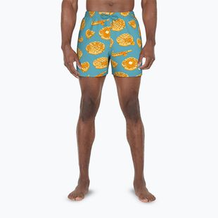 Шорти для плавання чоловічі Nike Multi Print 5" Volley dusty cactus